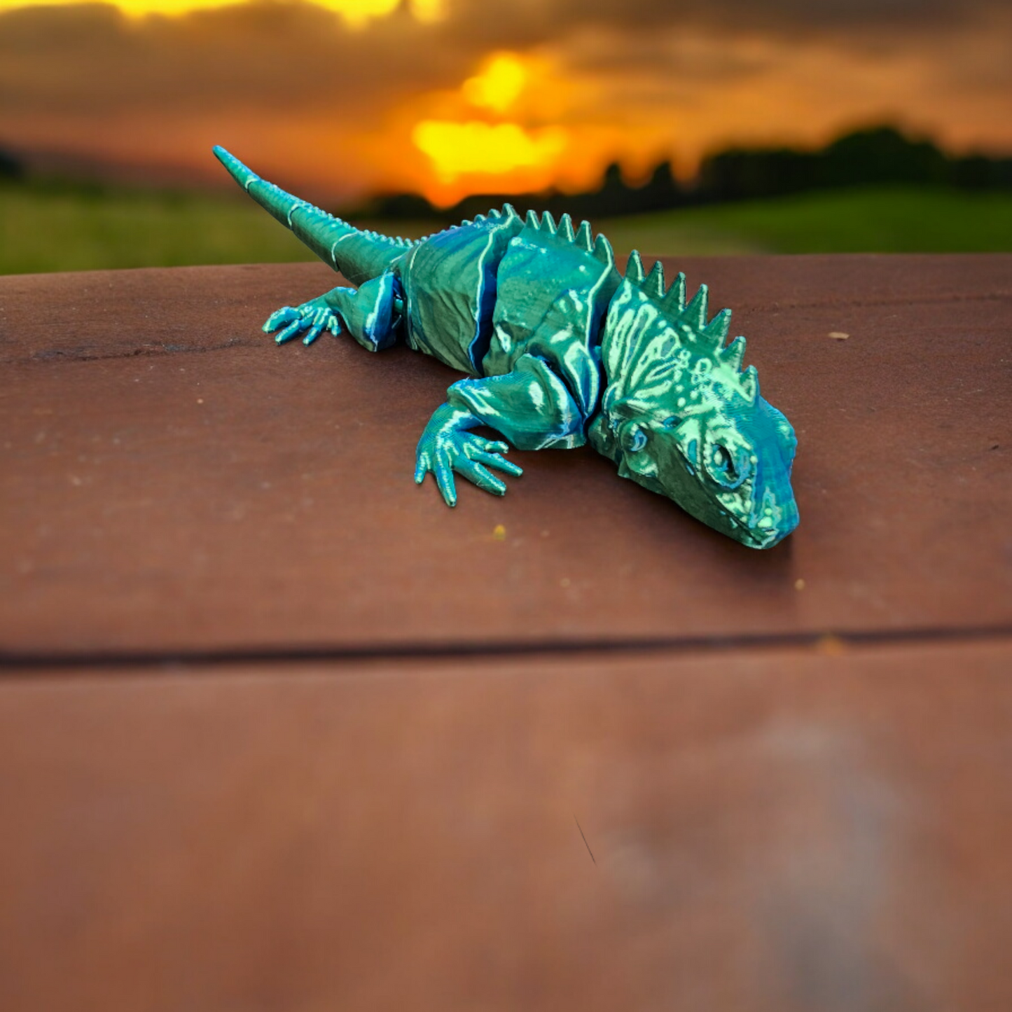 3D Printed Iguana