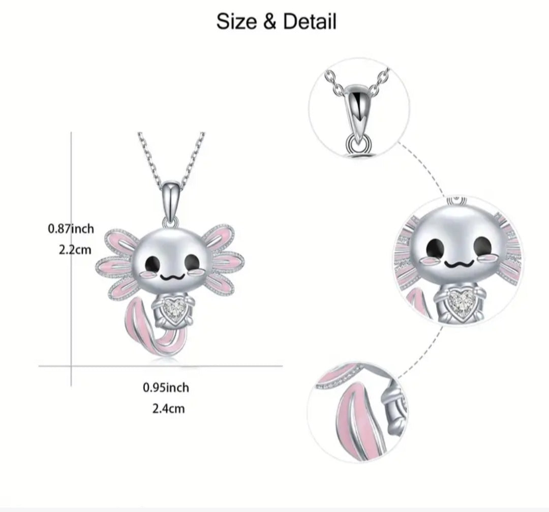 Fashion Axolotl Necklace