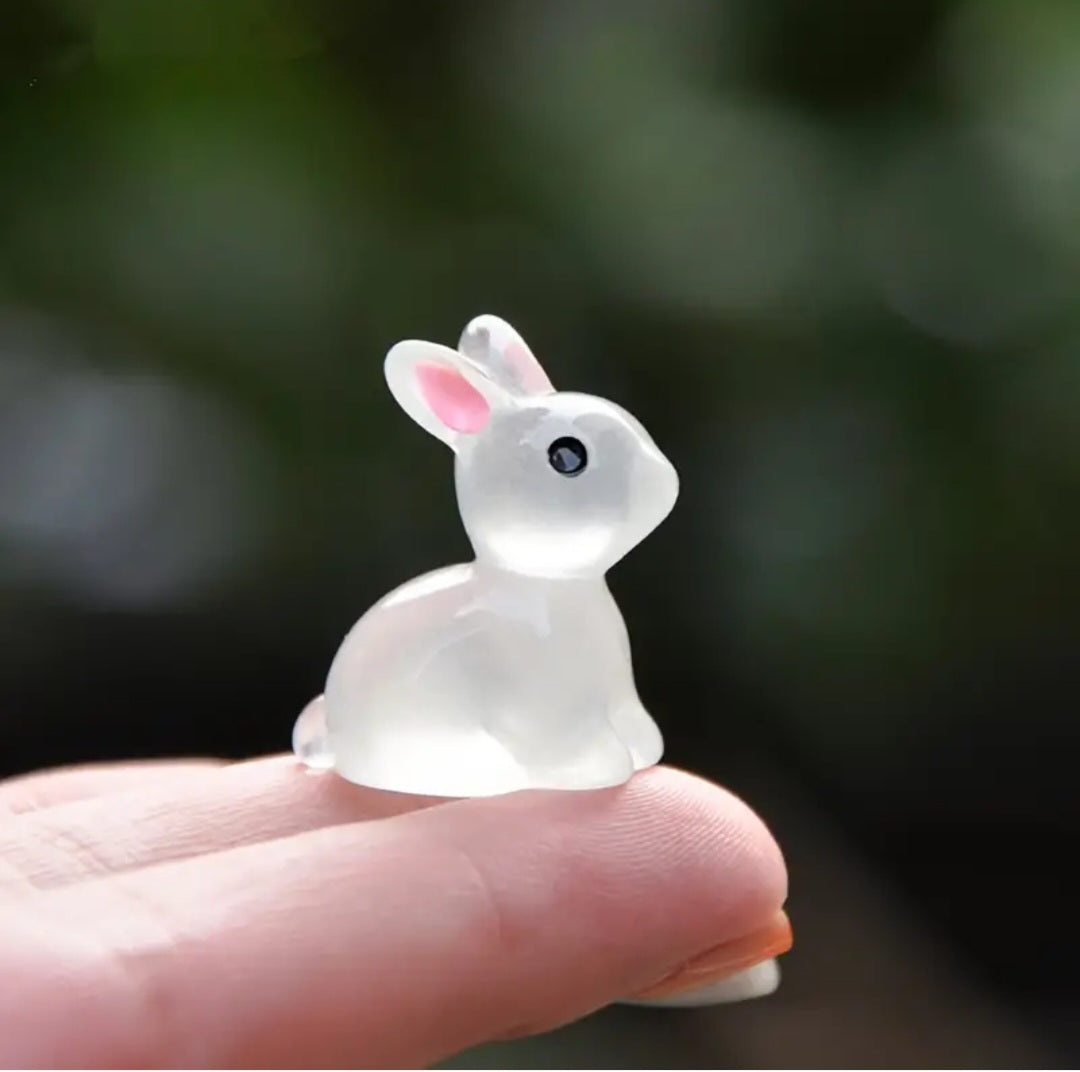 Bunny Luminous Mini Resin Figurine